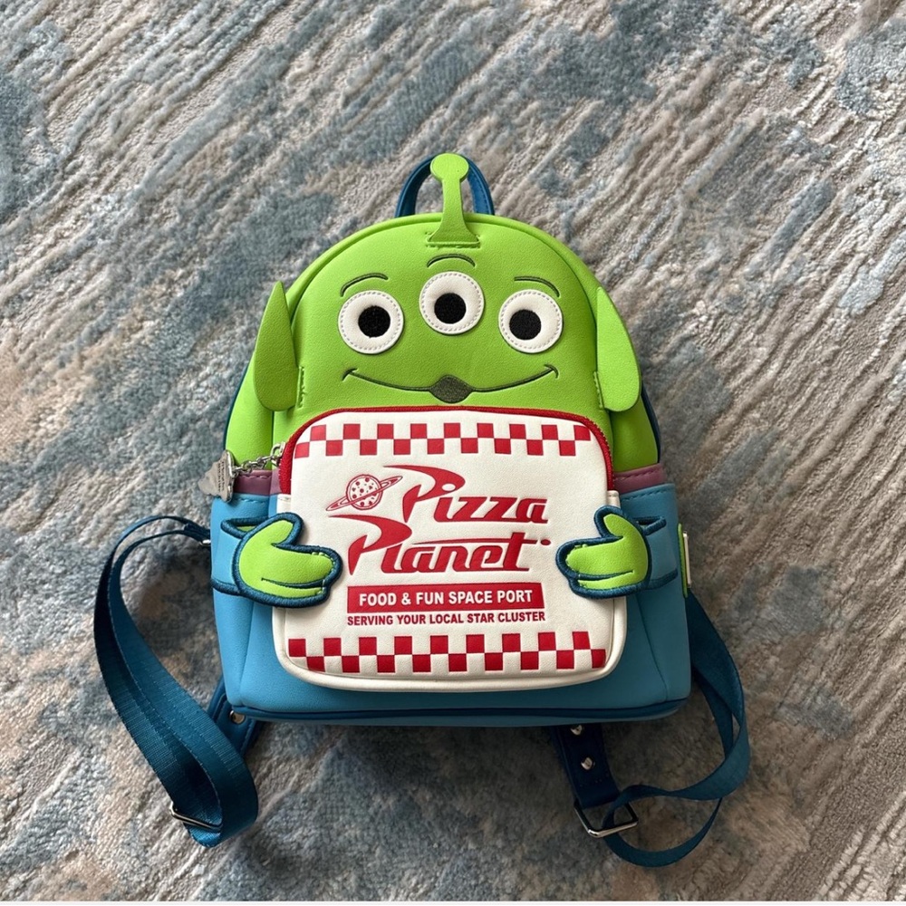 Blue Pizza Planet Backpack
